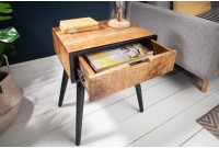 Table de chevet 45cm en bois massif