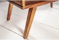 Table basse en bois massif design scandinave