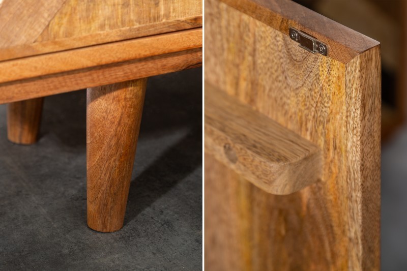 Bahut design de 160 cm coloris naturel