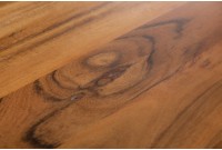 Table à manger 180cm en bois massif  design industriel