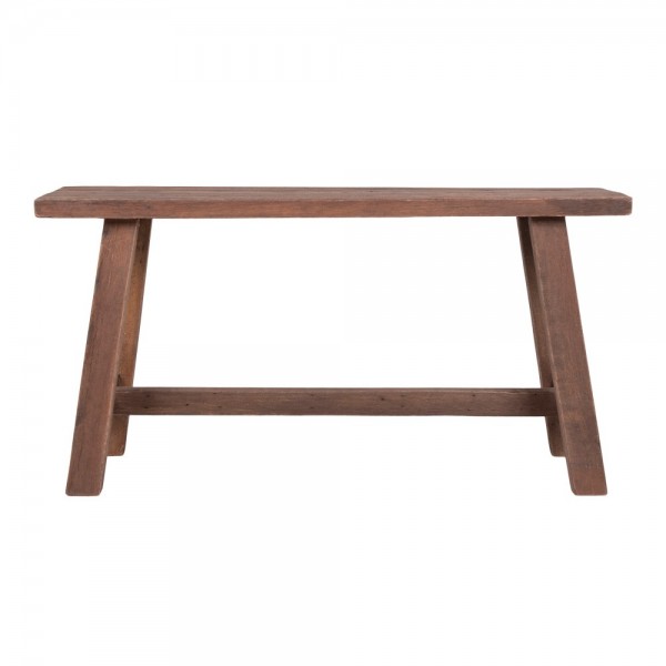 Banc design en bois massif recyclé