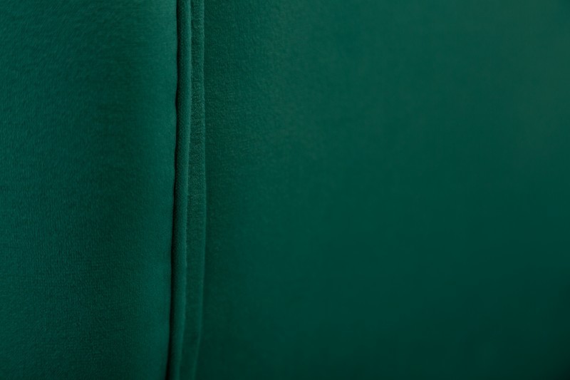 Fauteuil en velours coloris vert émeraude Fauteuil en velours coloris vert émeraude