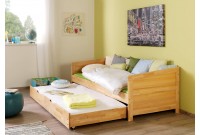 Canapé-lit  90x190 cm design en bois massif